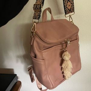 Azaria Diaper Bag- blush color/ petite size